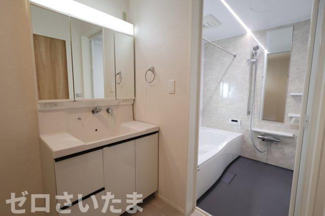 《仲介手数料無料》緑区原山３丁目217-2(全1戸)新築一戸建てTIARAの独立洗面台