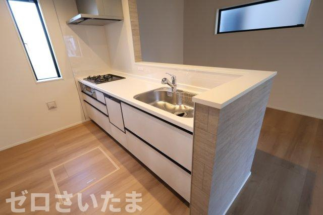 《仲介手数料無料》緑区原山３丁目217-2(全1戸)新築一戸建てTIARAのキッチン