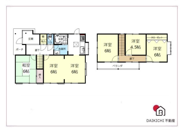 【間取り】 | 熊谷市日向　中古戸建