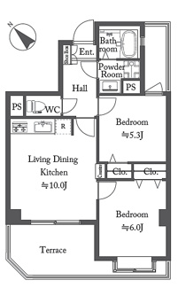 【間取り】 | コスモプレイス蕨