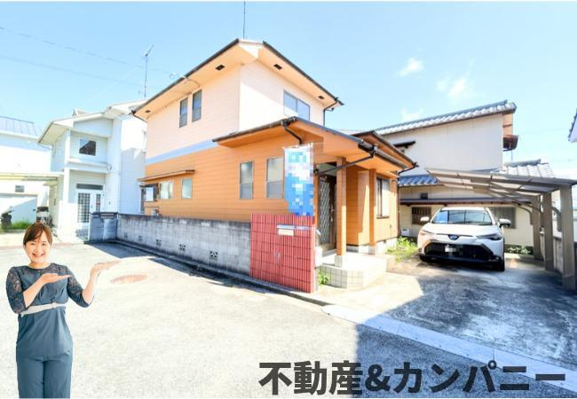 水泥町中古戸建の外観|外観もきれいです