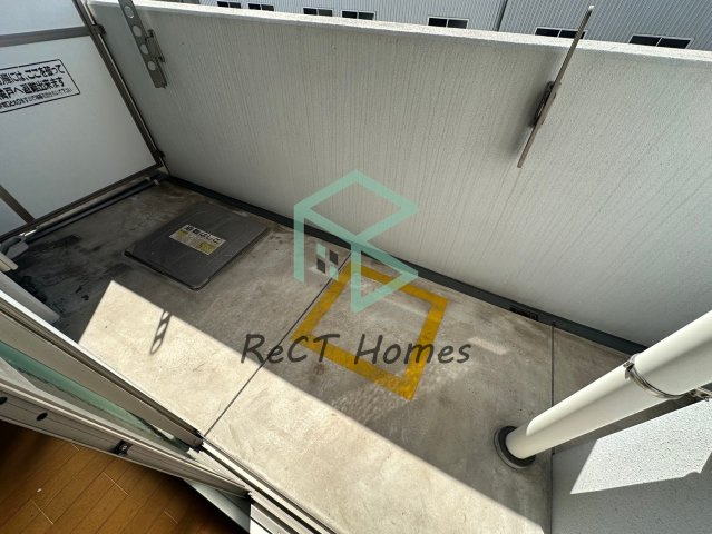 OA　FLAT西延末のバルコニー