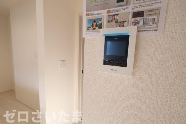 《仲介手数料無料》岩槻区大字南辻32新築一戸建てリーブルガーデンのセキュリティ|撮影日 2025年10月27日 15:00 晴れ