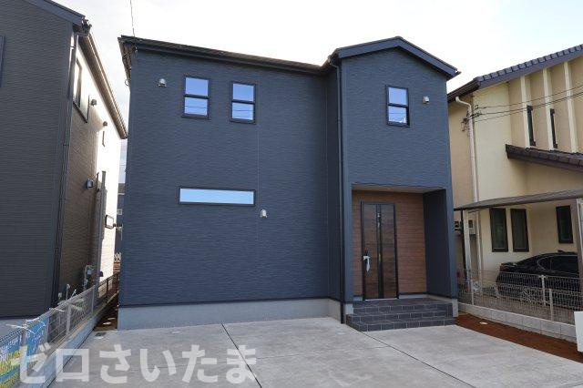 《仲介手数料無料》岩槻区大字南辻32新築一戸建てリーブルガーデンの外観|撮影日 2025年10月27日 15:00 晴れ