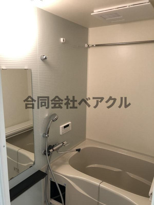 【浴室】 | カサベルデ桂川 | 落ち着いた空間のお風呂です