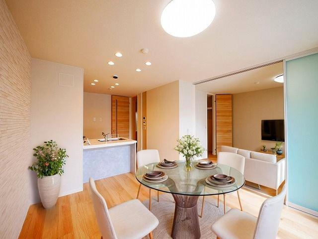 シャーメゾン　杉ケ町の居間・リビング|CGで家具等を配置したもので家具等は含まれません