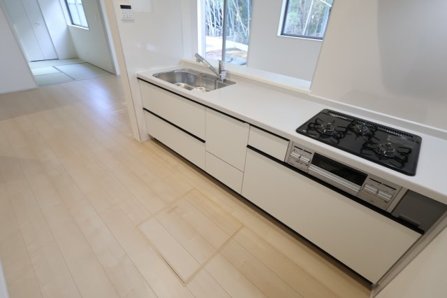 《仲介手数料無料》岩槻区大字平林寺589新築一戸建てリーブルガーデンのキッチン