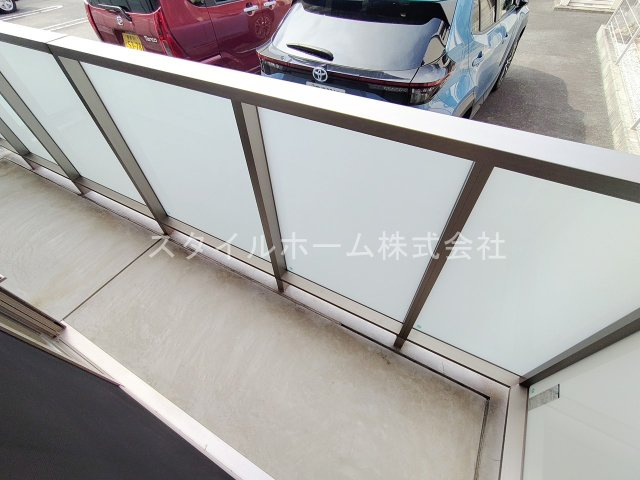 プレミアス向山のバルコニー