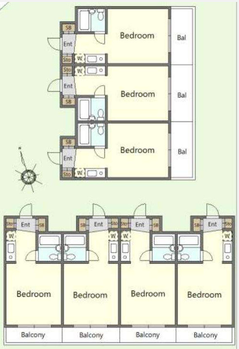 メゾン西高島平の間取り