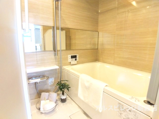 ハイホーム朝霞本町の浴室|日々の疲れを癒すお風呂付です