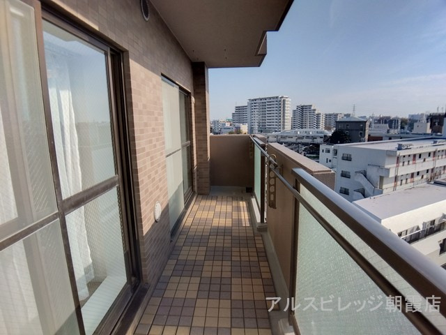 ハイホーム朝霞本町のバルコニー|広々使えるバルコニー