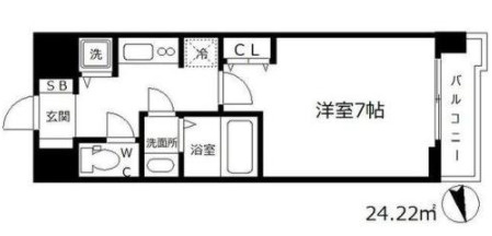 【間取り】 | ラヴ神戸三宮