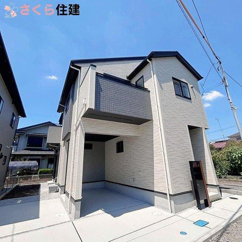 宇都宮市花房３丁目　1号棟の外観|市街地近くで便利な立地♪太陽光発電・オール電化で省エネエコ住宅！ぜひ内覧下さい♪