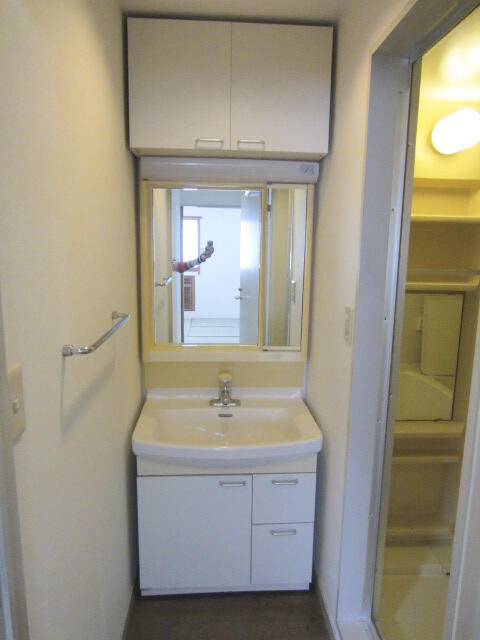 弦巻邸の洗面所