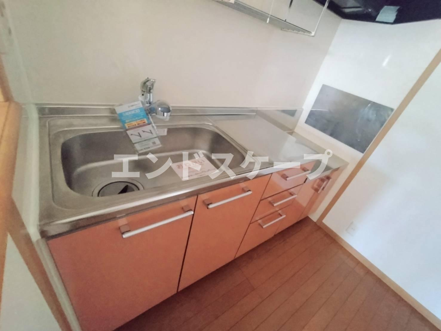 ハッピーワンＡのキッチン|高崎、前橋のお部屋探しはエンドスケープまで！お客様の理想お聞かせ下さい♪