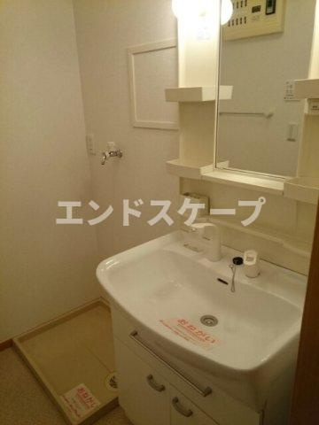 ハッピーワンＡの洗面所|高崎、前橋のお部屋探しはエンドスケープまで！お客様の理想お聞かせ下さい♪