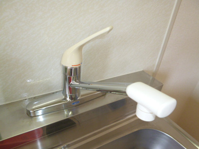 【キッチン】 | コーポジュネスＢ | シングルレバー水栓