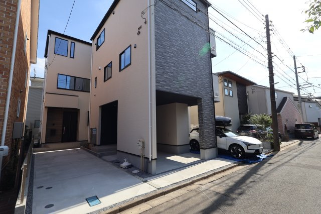 《仲介手数料無料》浦和区駒場１丁目26-12(3号棟)新築一戸建てケイアイスタイルの外観|撮影日 2025年9月26日 13:30 晴れ