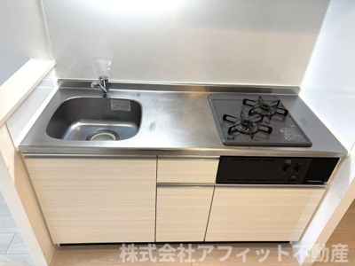 【キッチン】 | 月光野上 | 2口ガスコンロ