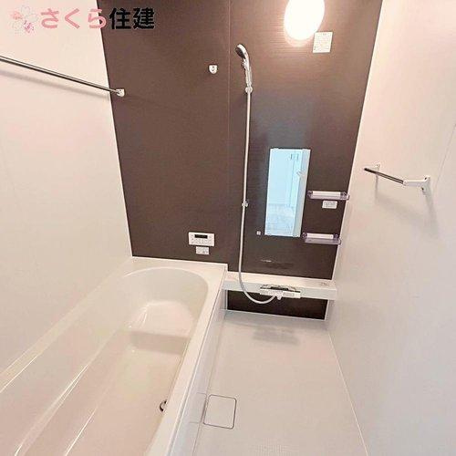 宇都宮市西原町2期　2号棟の浴室|浴室暖房乾燥機付きで冬は暖か♪