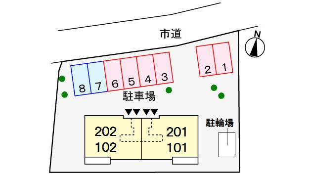 アルトピアーノ一色の区画図