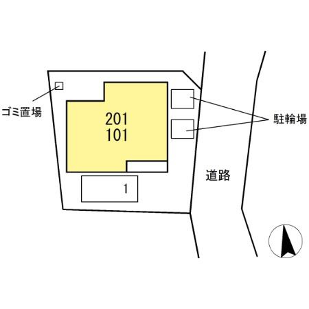 ジラソーレの区画図