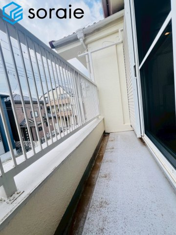 川越市中台南　中古戸建てのバルコニー