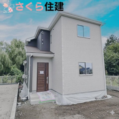 宇都宮市岩曽24-P1　3号棟の外観|内覧予約お待ちしております♪