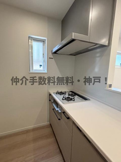 【キッチン】 | 神戸市西区学園東町7丁目　新築戸建2号地　仲介手数料無料！ | キッチンです