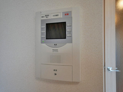 【セキュリティ】 | プレサンス谷町九丁目ディセオ | モニター付きインターフォンです