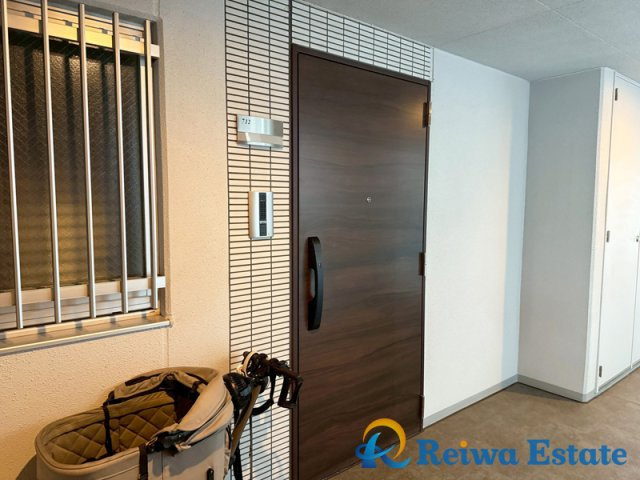 パレステージ茅ヶ崎Ⅱの玄関