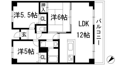 【間取り】