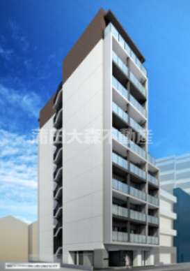 ディアレイシャス平和島の外観パース