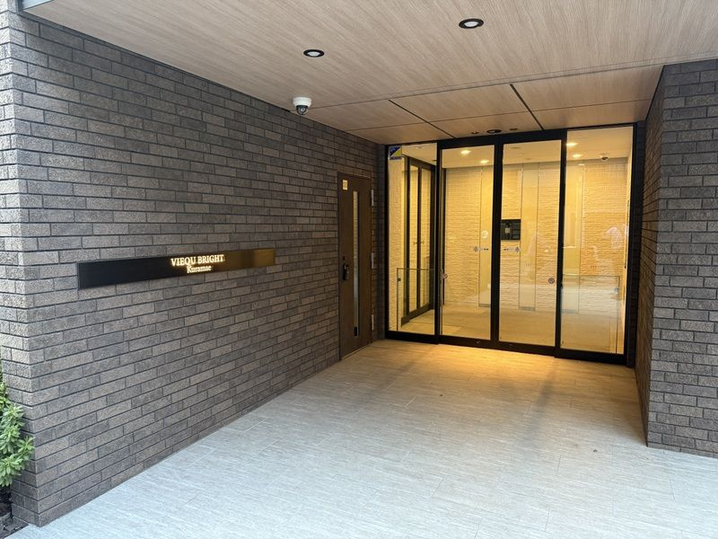 ヴィークブライト蔵前のエントランス