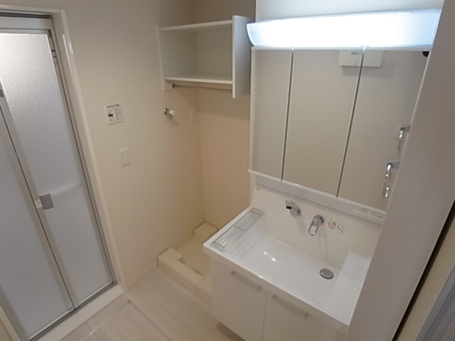 神戸市須磨区須磨寺町１丁目のアパートの洗面所|シャンプードレッサー