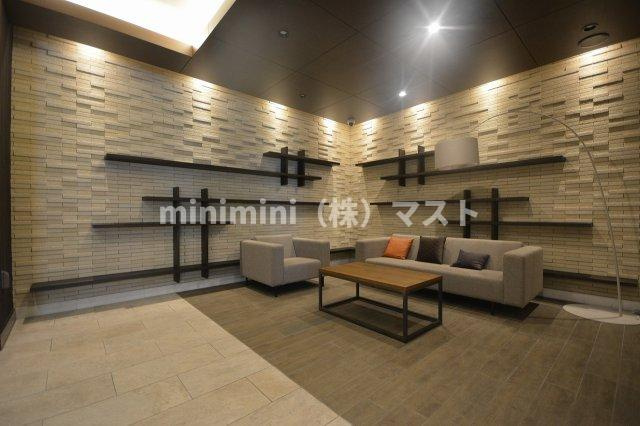 大阪市浪速区大国１丁目の賃貸マンションのロビー