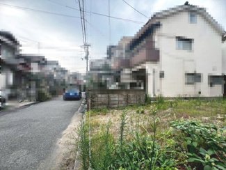 【前面道路含む現地写真】 | 石津町３丁　売土地 | 【閑静な住宅地でのびのび子育て】閑静な住宅地で子育て家族にピッタリ。毎日のお散歩も快適な緑に恵まれたエリアです。