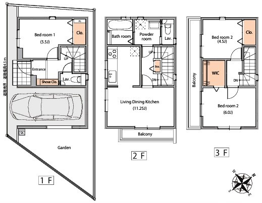 川越市南大塚2丁目　新築分譲　西武新宿線『南大塚駅』徒歩9分　【大東東小学区】