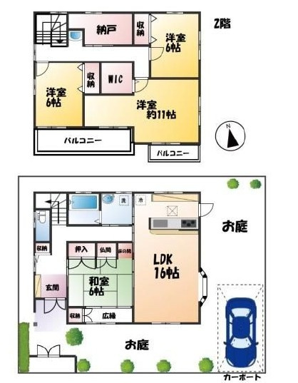 守山市金森町　中古戸建て