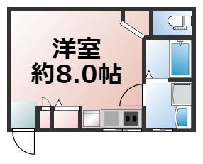 【間取り】 | ゴッホビルⅡ　仲介手数料無料