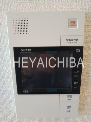 プレジール入谷のセキュリティ|モニター付きインターホン