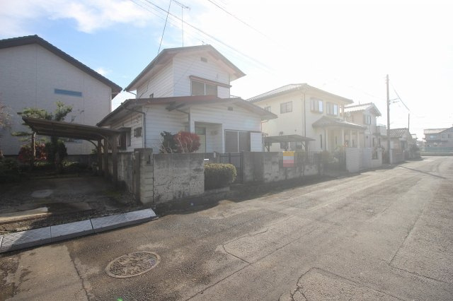 小山市羽川の外観|北西側より（2025年11月撮影）