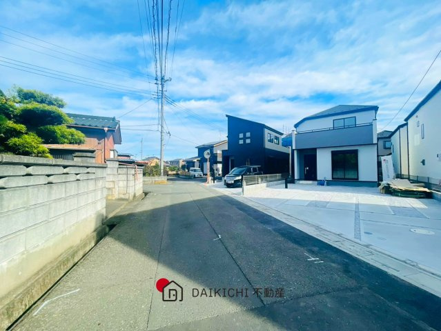 【前面道路含む現地写真】 | GRAFARE 川島町中山11期　新築戸建　全6棟　3号棟
