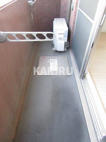 クレアート北大阪レヴァンテのバルコニー