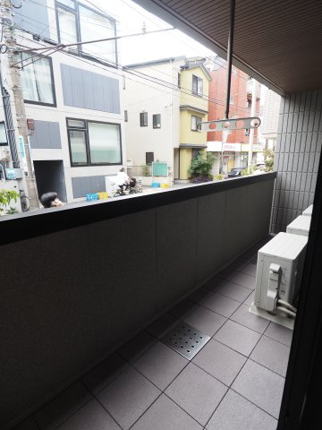 【展望】 | オカバ世田谷深沢ヘーベルメゾン | 日当たりのいいバルコニー、洗濯物も良く乾きそうです！