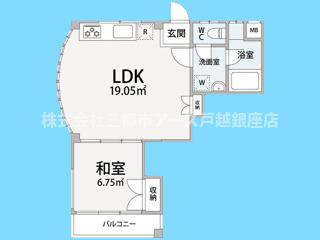 【間取り】 | パティオ大井町 | パティオ大井町