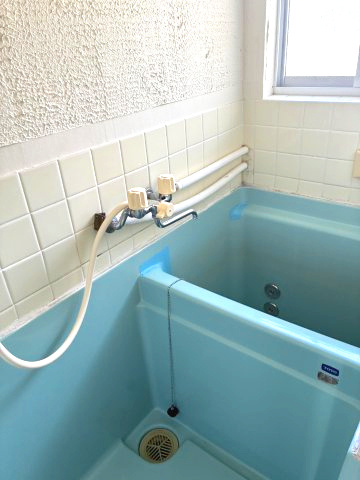 コーポ田園の浴室