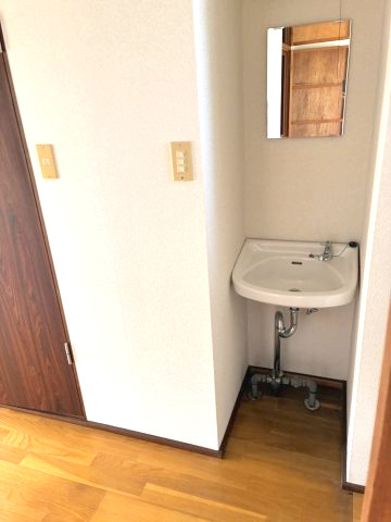 コーポ田園の洗面所