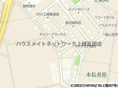 キャンディタフトの地図|位置図