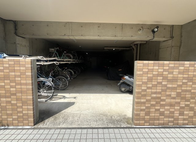 ガーデンハイツ藤が丘の駐輪場